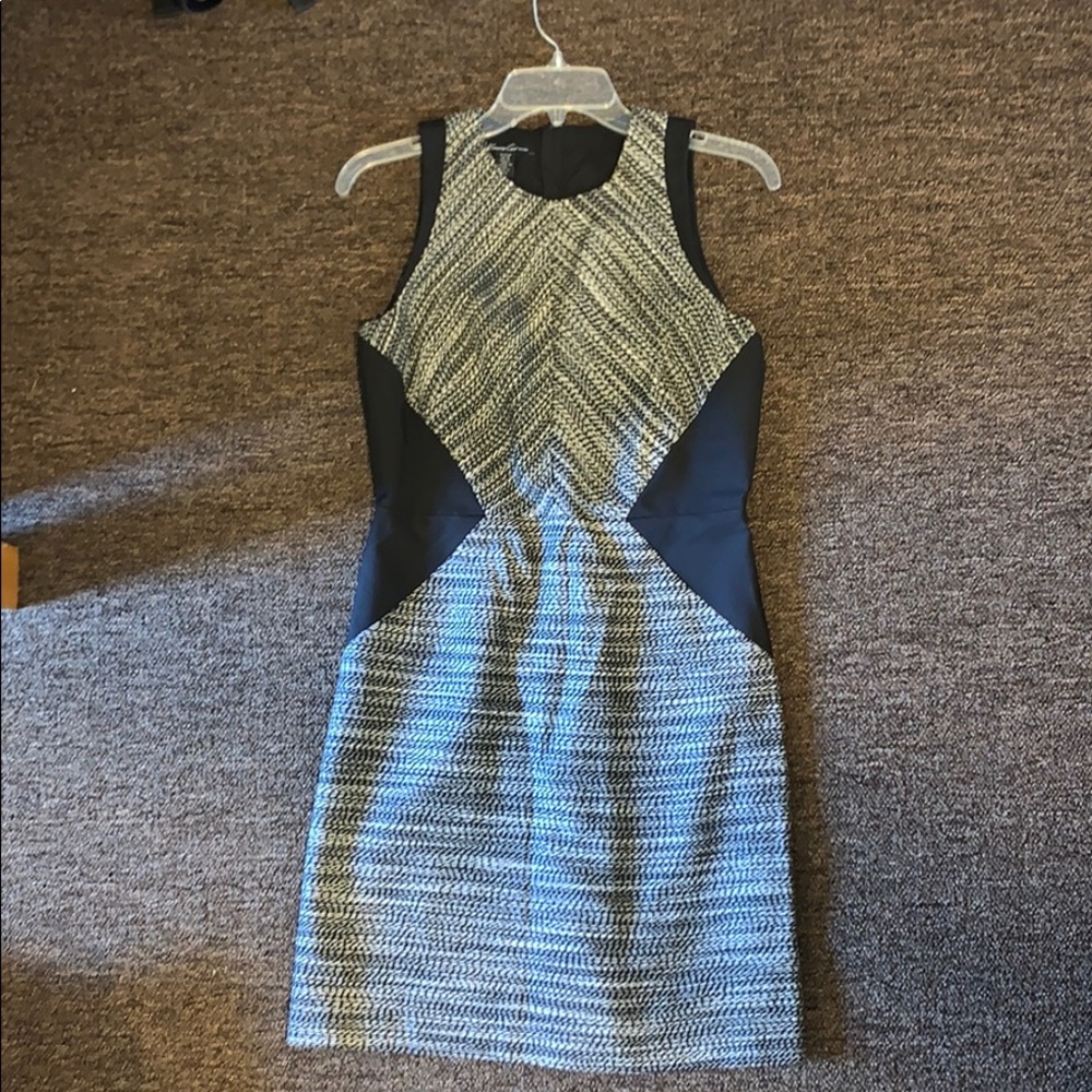 Black and white printed Kenneth Cole dress